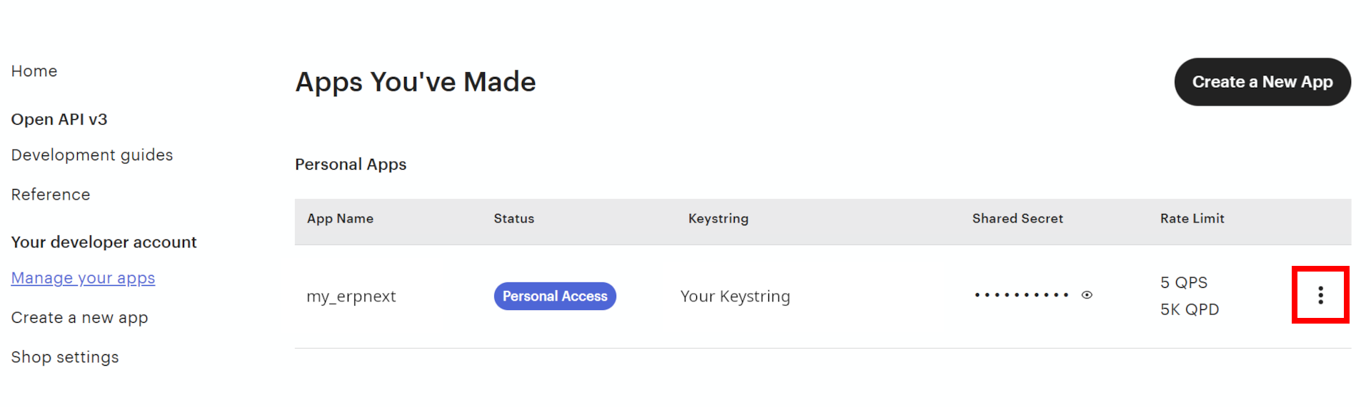 Etsy App OAuth Redirect URI